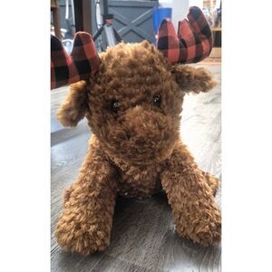 BAB Build A Bear Hal the Christmas Moose Winter Wishes Stuffed Animal Plush